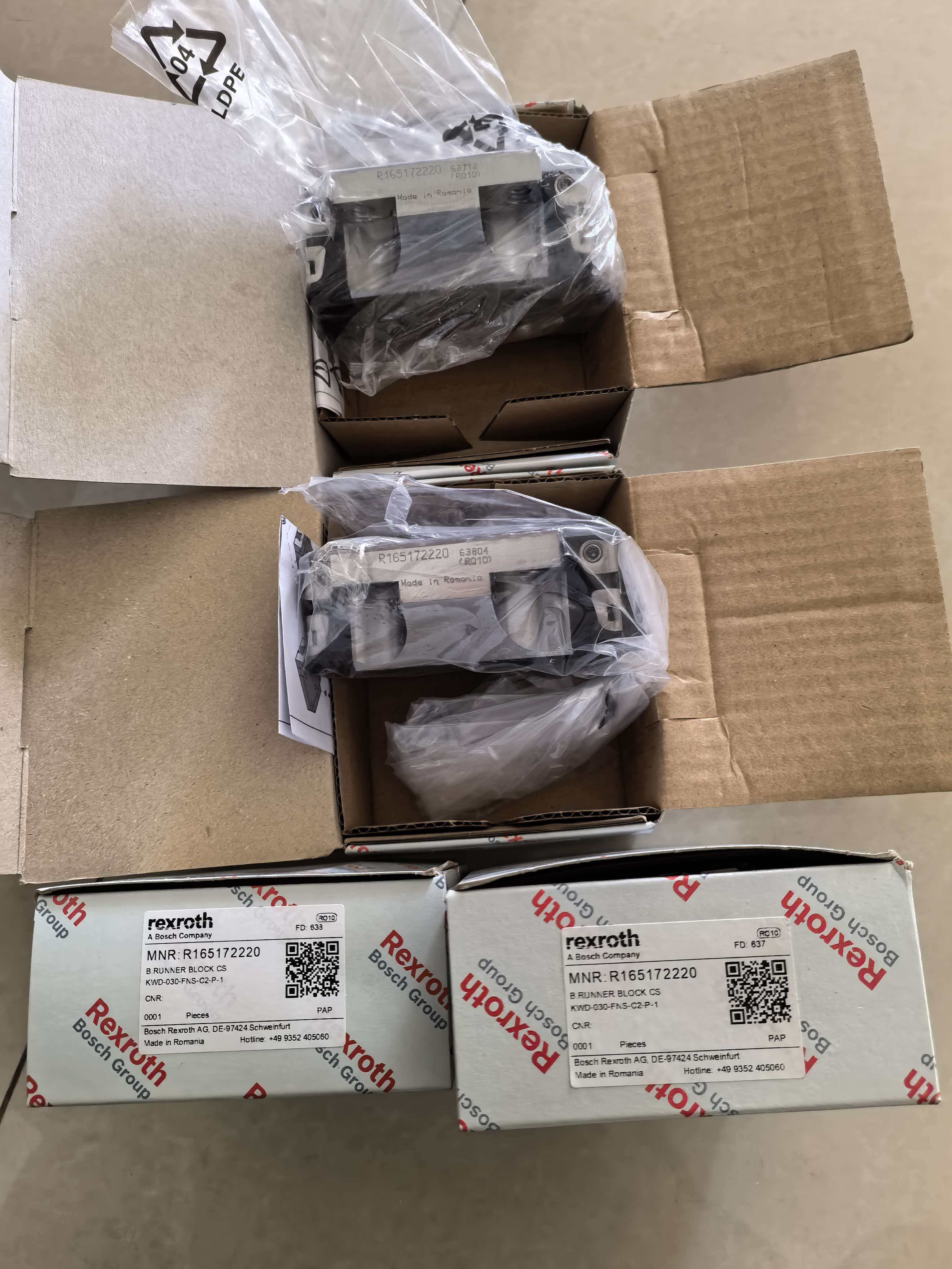 R165181320 高精度 Rexroth 线性导轨滑块 – 德国制造 产品图像 8