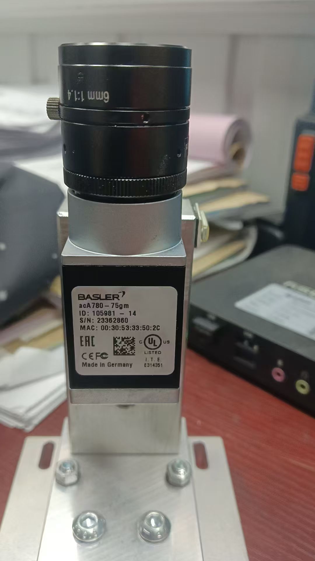 Vista frontale del modulo posizionatore Siemens 6DR5111-0NG00-0AA0